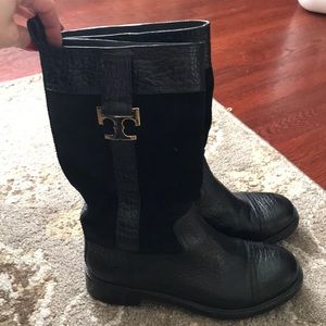 Tory burch riding boots
